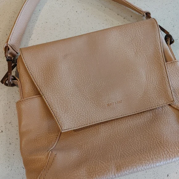 $10 START! Matt & Nat Tan Shoulder Bag - Picture 3 of 9